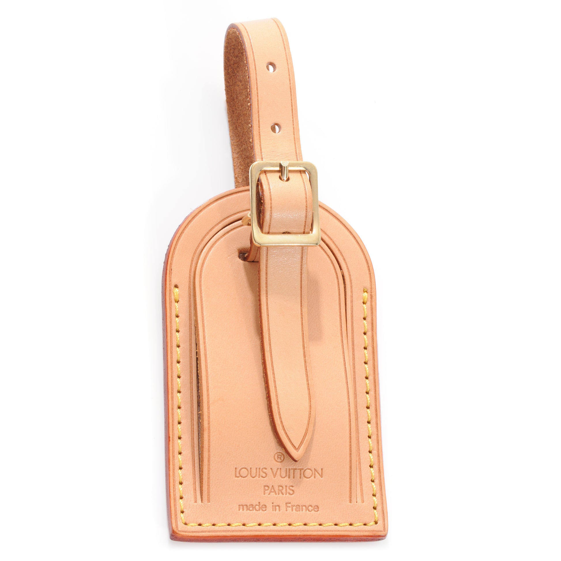 Louis Vuitton Vachetta Leather Luggage Tag 1 of 5