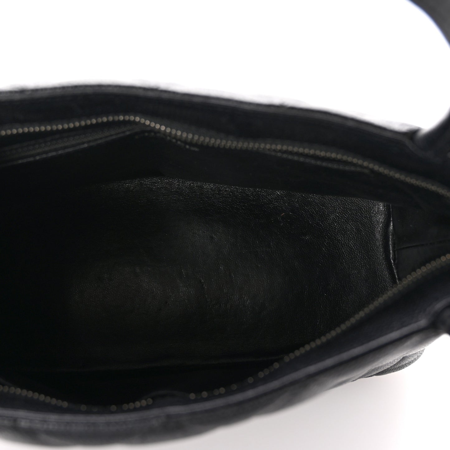 Caviar Quilted Medallion Tote Black