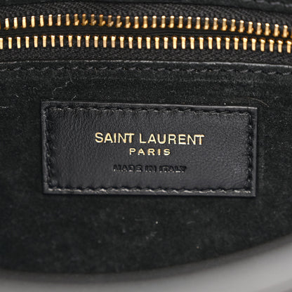 Saint Laurent Smooth Calfskin Le 5 A 7 Hobo Black 6 of 10