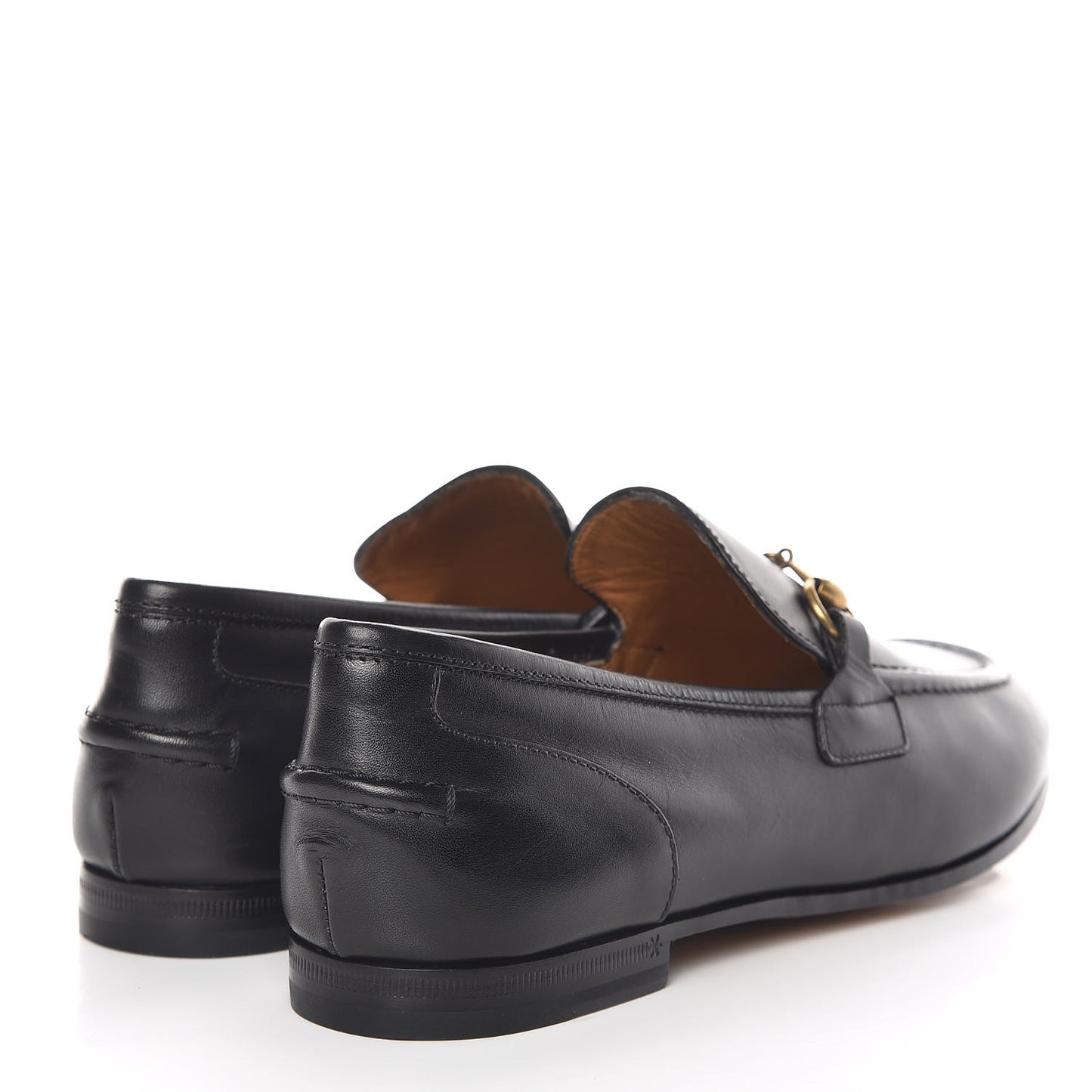 Calfskin Womens Jordaan Loafers 38.5 Black