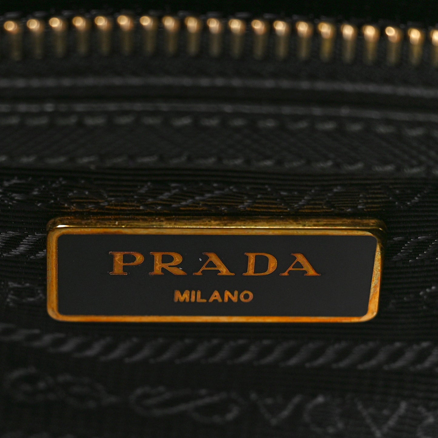 Saffiano Lux Bowler Black