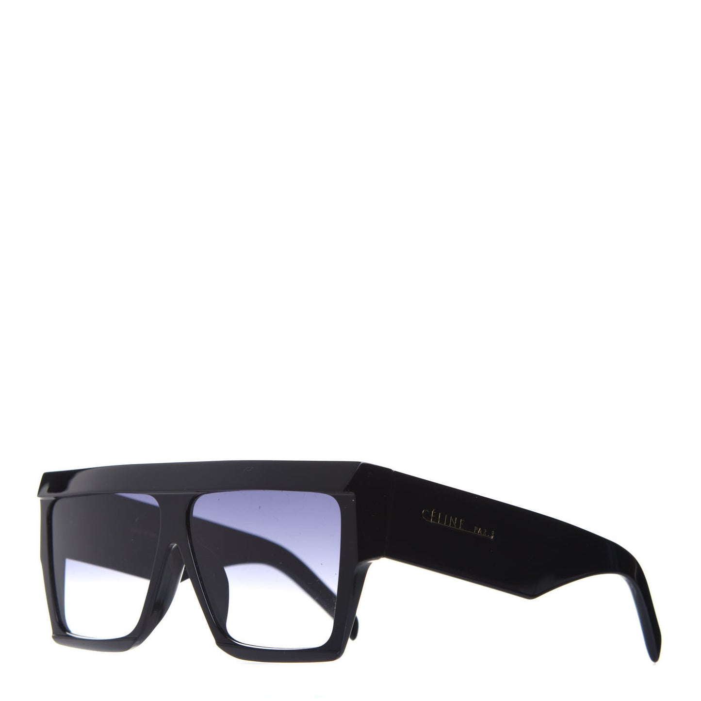 Acetate Squared Sunglasses CL40030F Black
