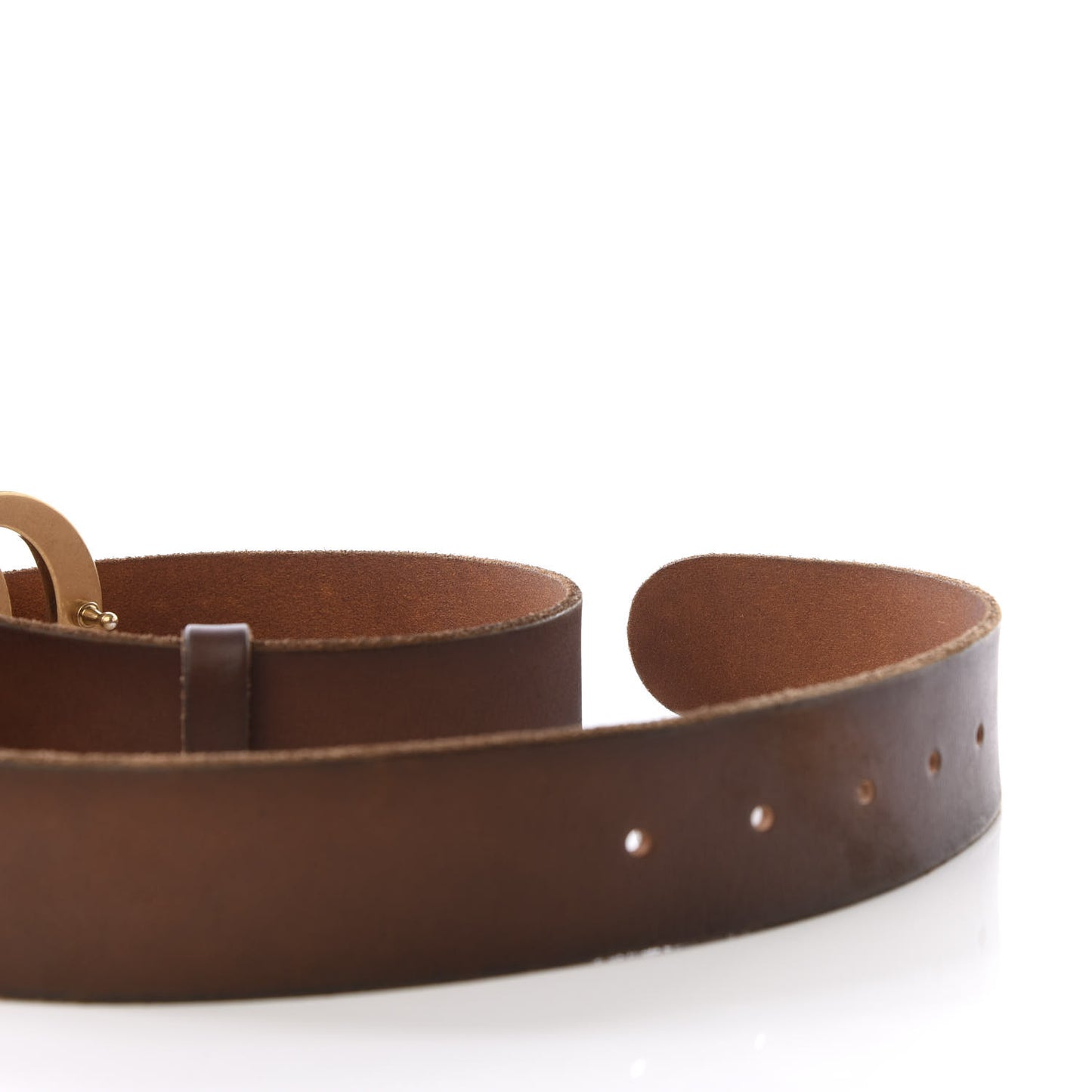 Faded Calfskin Double G 40mm Belt 80 32 Cuir
