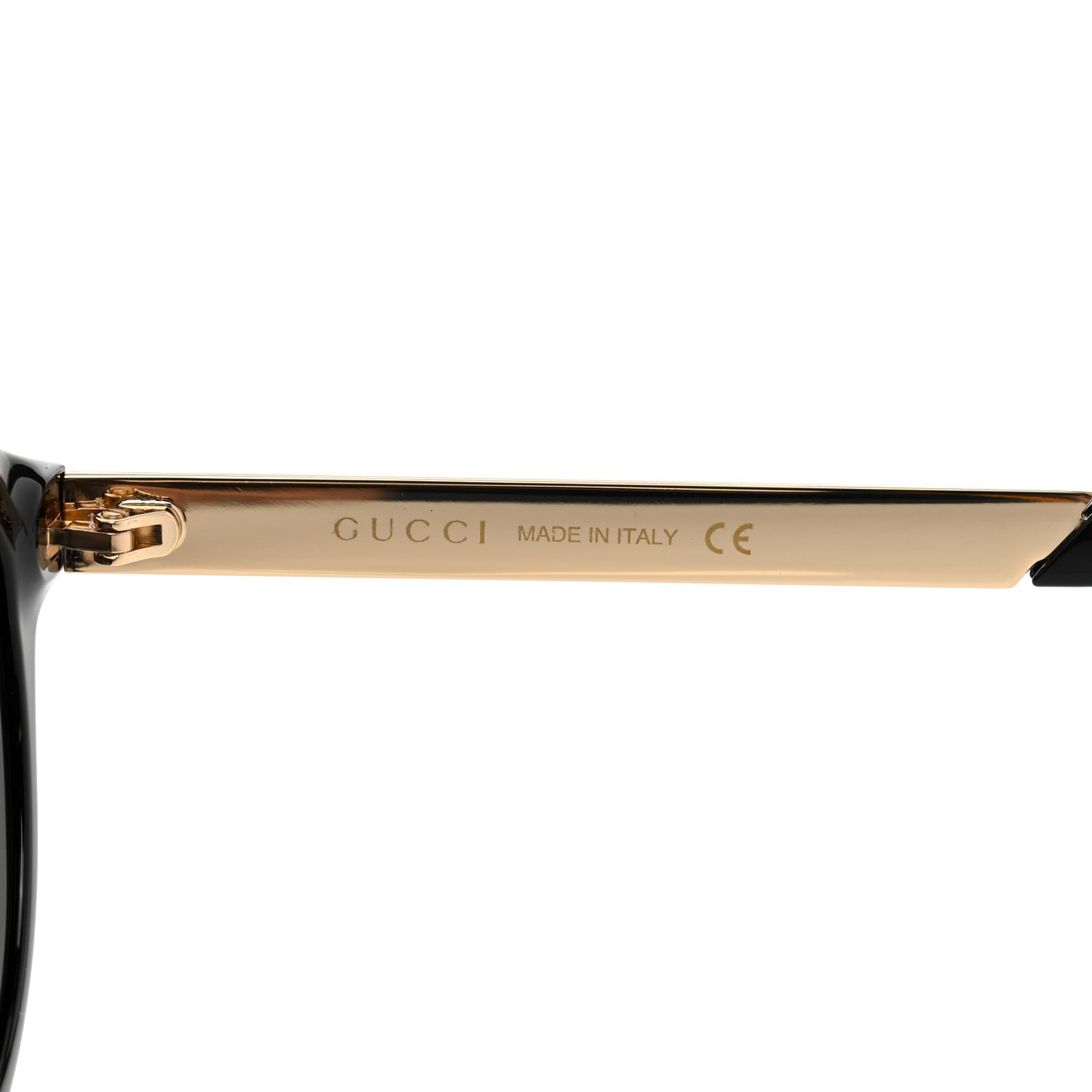 Acetate Mens Sunglasses GG0689S Black Gold