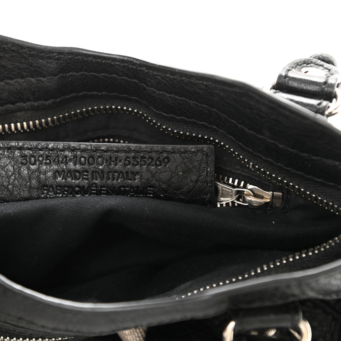Agneau Giant 12 Silver Hardware Mini City Black