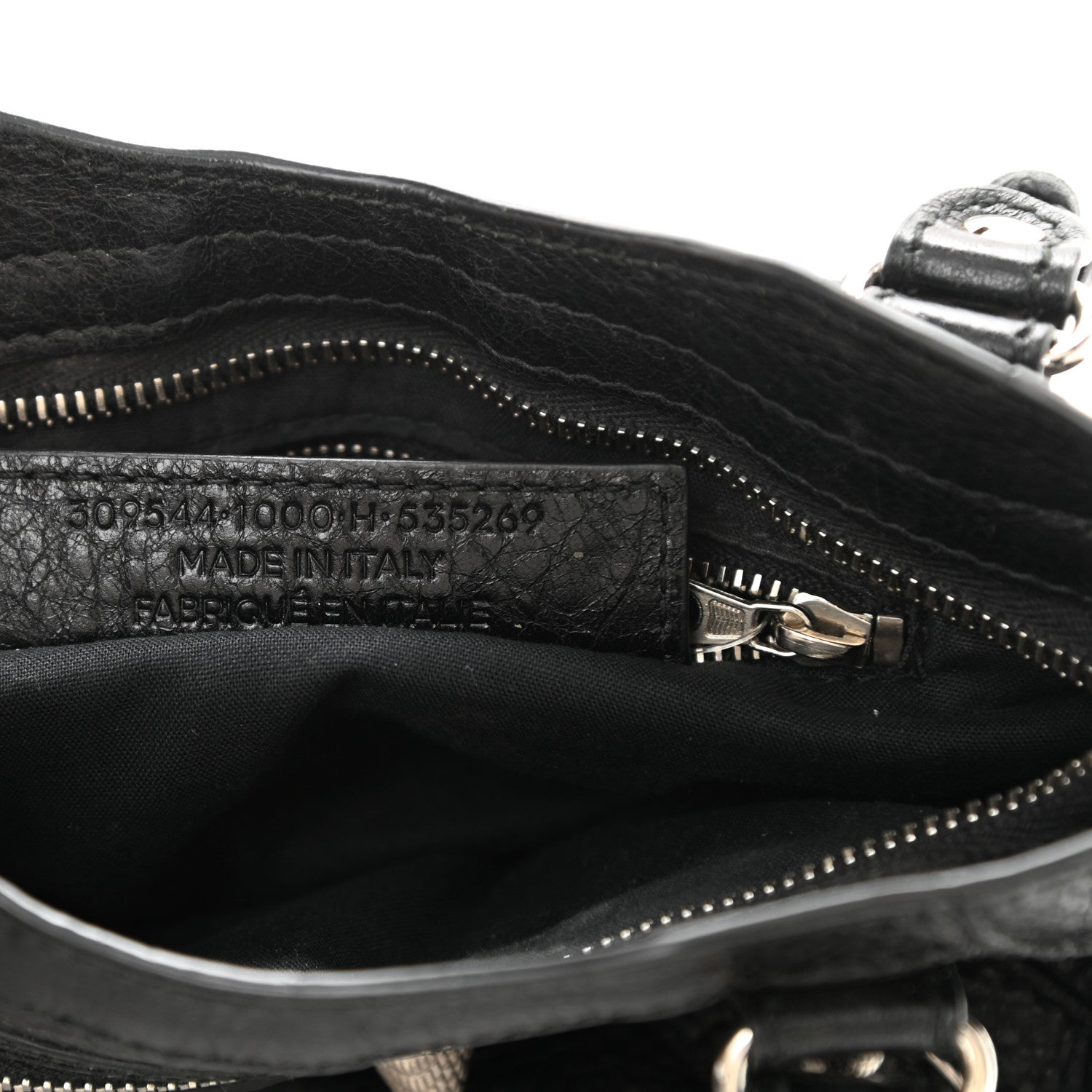 Balenciaga Agneau Giant 12 Silver Hardware Mini City Black 8 of 9