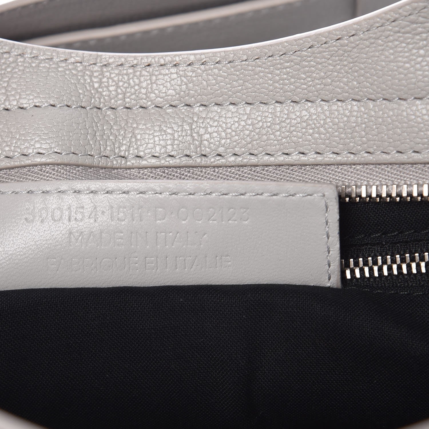 Balenciaga Chevre Silver Metallic Edge Hardware City Gris Glace 7 of 8