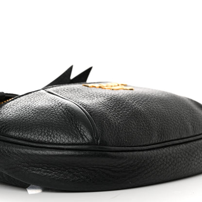 Prada Vitello Daino Medium Belt Bag Black 9 of 12