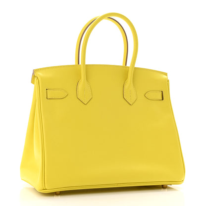Hermes Epsom Birkin 30 Lime 3 of 11