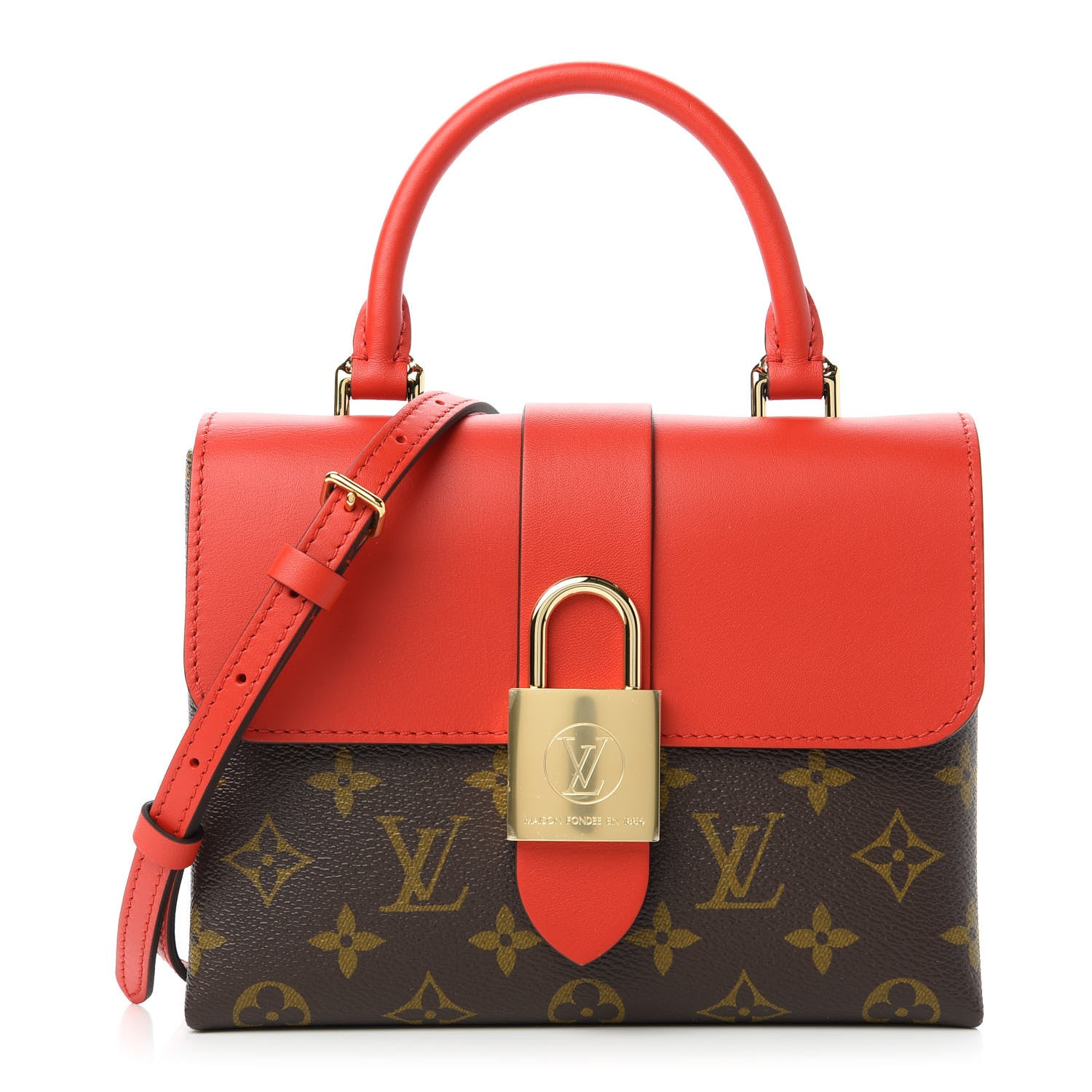 Louis Vuitton Monogram Locky BB Coquelicot 1 of 11