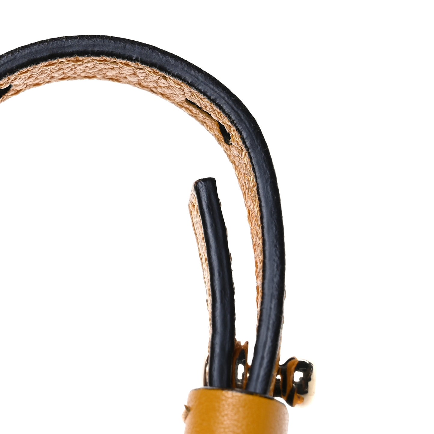 Suede Calfskin Mini Faye Backpack Dusty Yellow