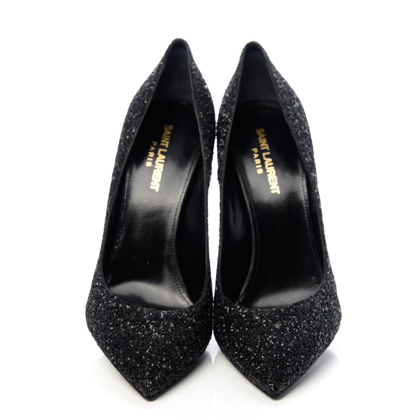 Glitter Era Pumps 39.5 Black Silver