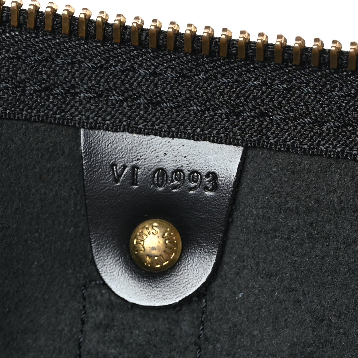 Louis Vuitton Epi Keepall 50 Black 6 of 11