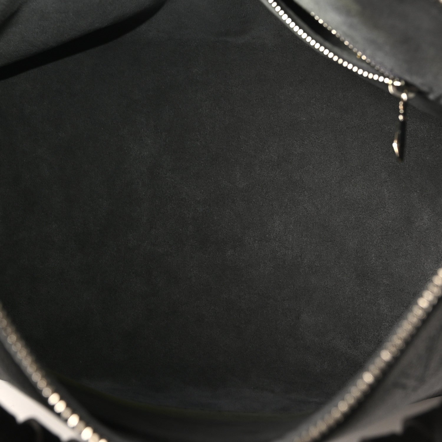 Louis Vuitton Mahina Beaubourg Hobo MM Black 5 of 9