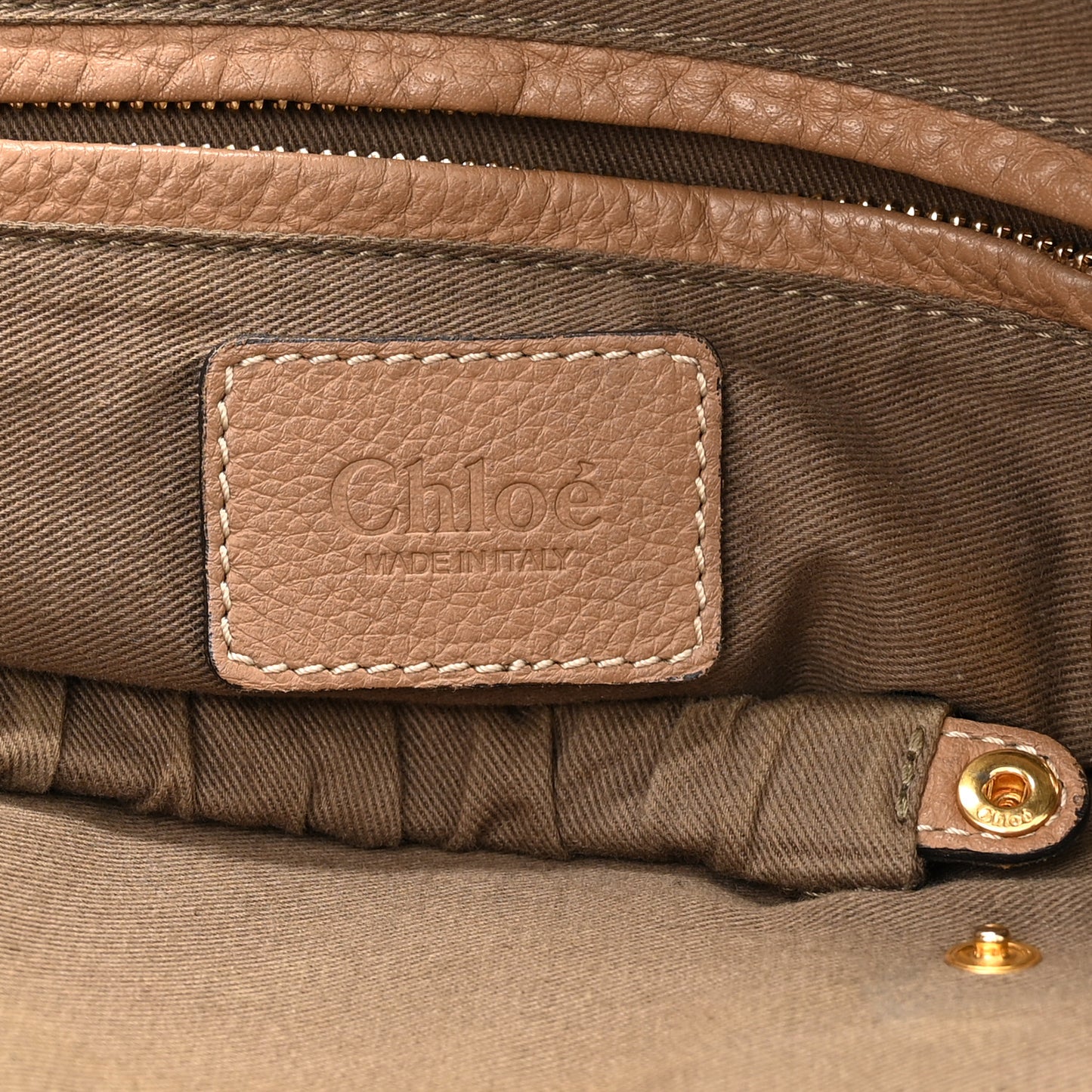 Calfskin Small Marcie Satchel Nut