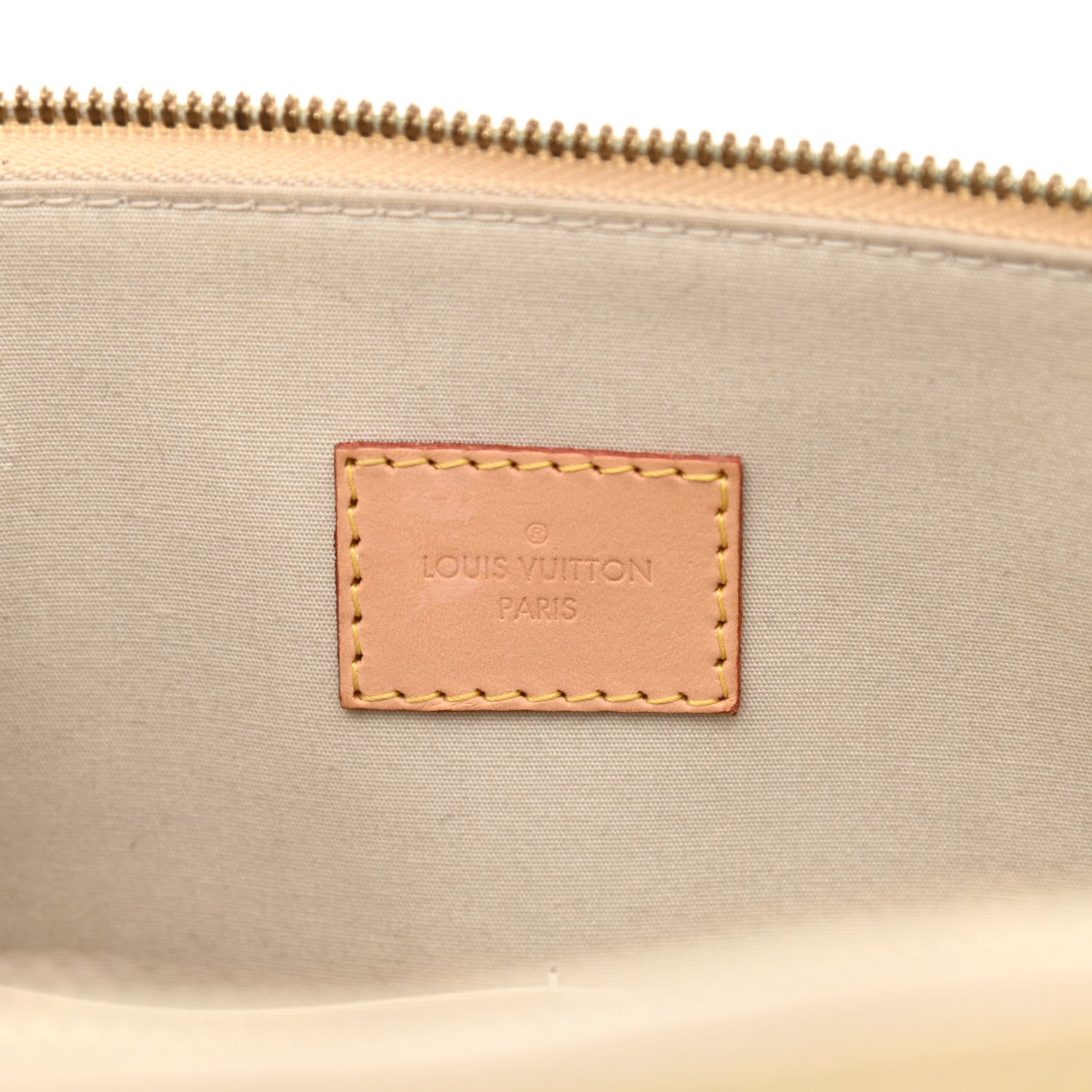 Louis Vuitton Vernis Alma GM Blanc Corail 6 of 14