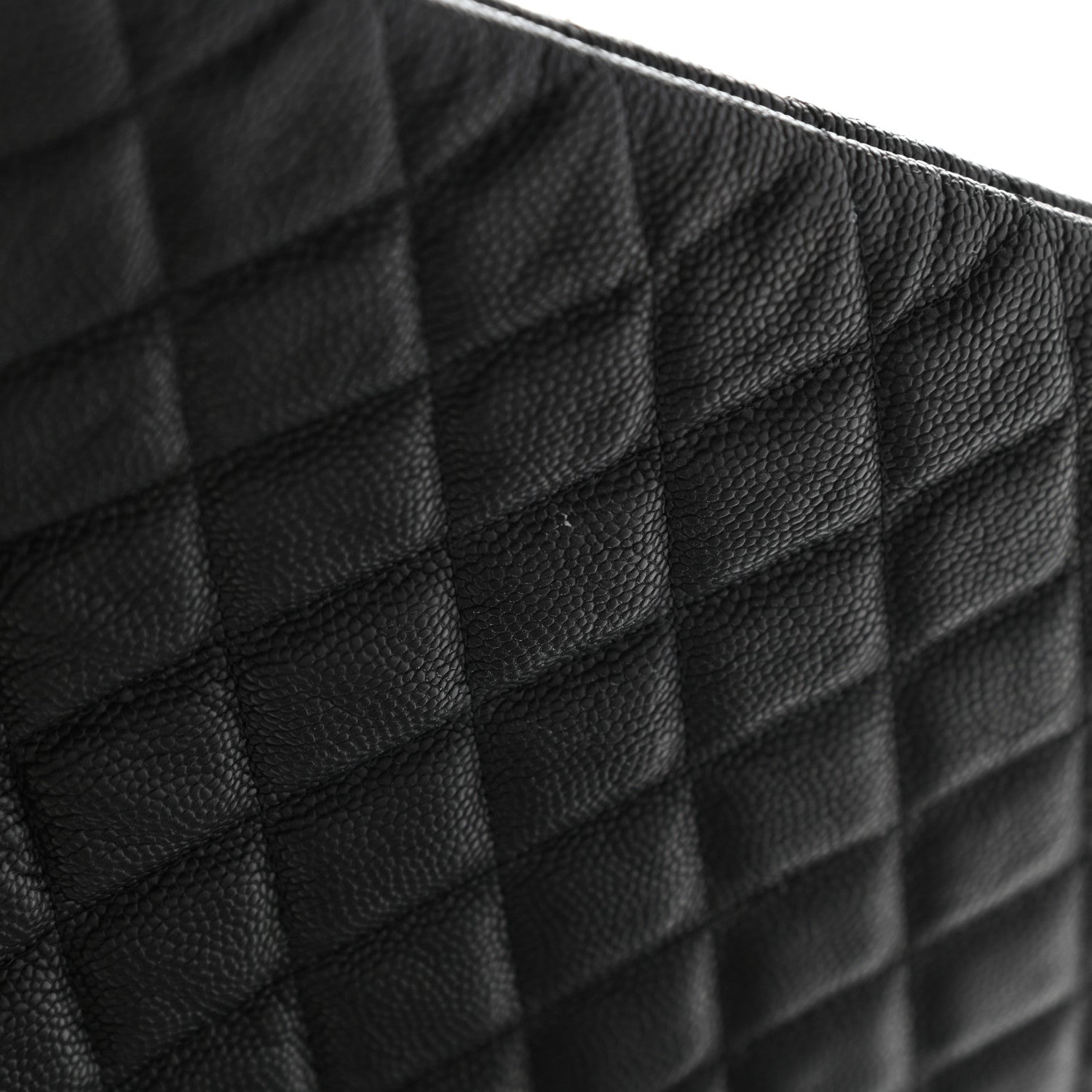 Chanel Caviar Quilted Medium Boy Cosmetic Case Black 9 of 9