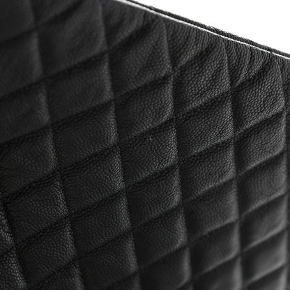 Chanel Caviar Quilted Medium Boy Cosmetic Case Black 9 of 9