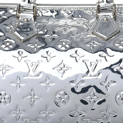 Louis Vuitton Monogram Miroir Speedy 35 Silver 6 of 11