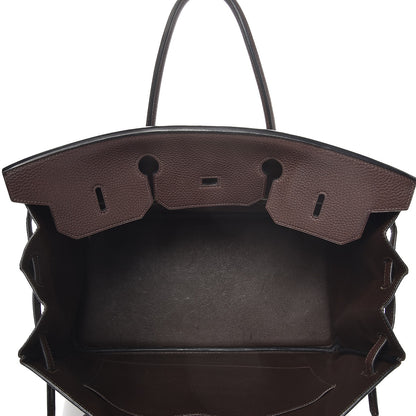 Hermes Fjord Birkin 40 Chocolate 7 of 34