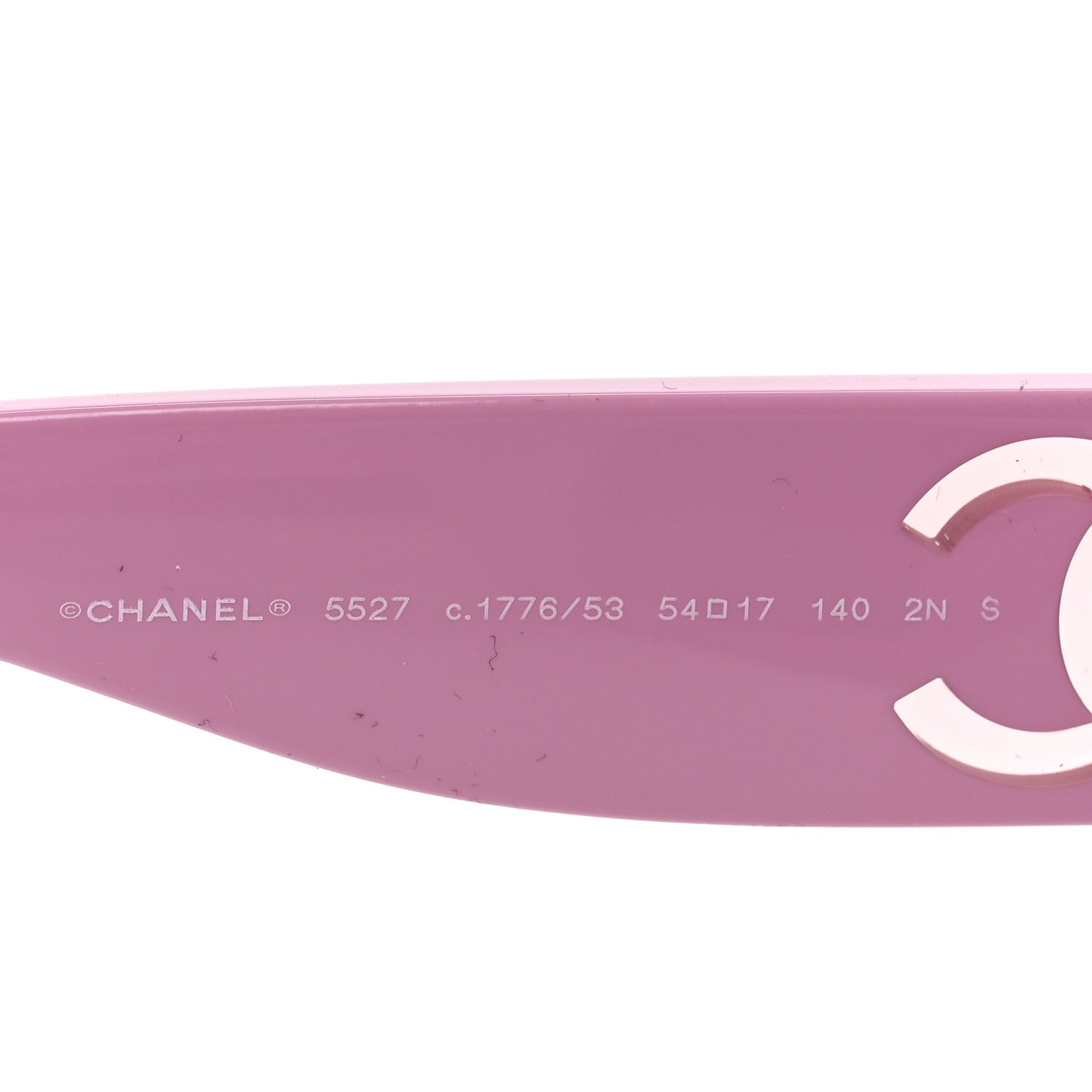 Chanel Acetate Cat Eye Sunglasses 5527 Pink 5 of 7