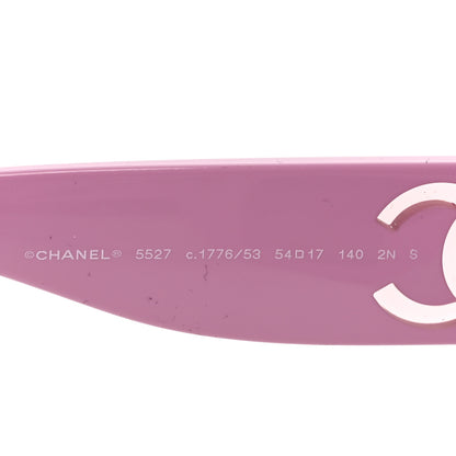 Chanel Acetate Cat Eye Sunglasses 5527 Pink 5 of 7