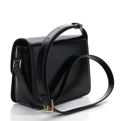 Celine Shiny Calfskin Teen Triomphe Black 3 of 8