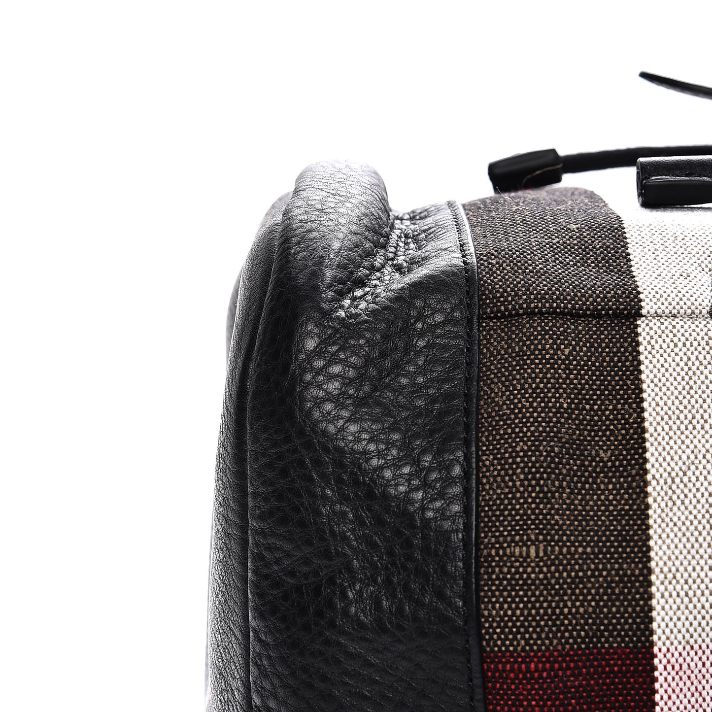 Canvas Mega Check Drifton Backpack Black