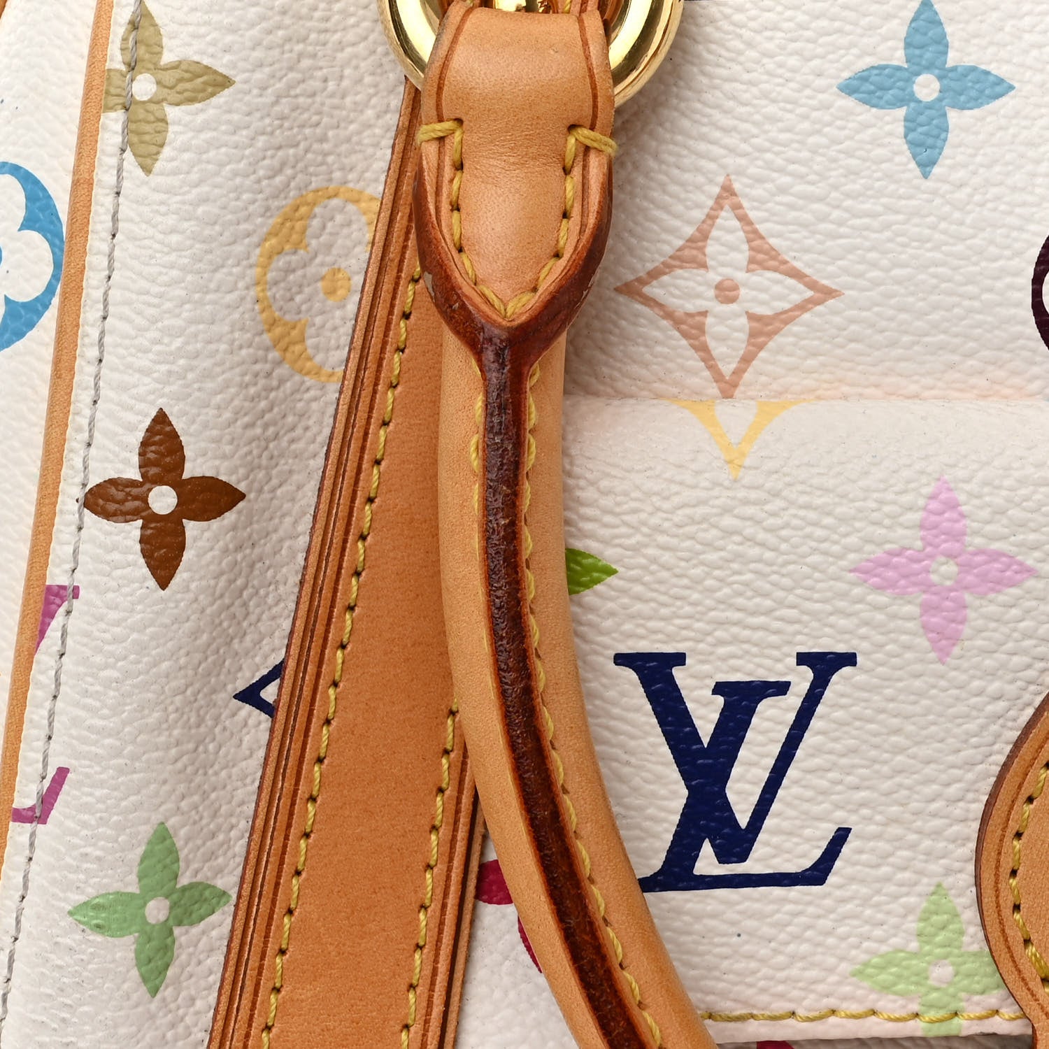 Louis Vuitton Monogram Multicolor Priscilla White 17 of 18