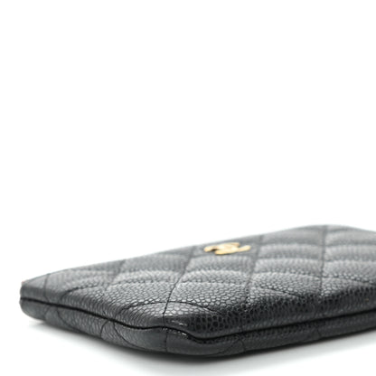 Chanel Caviar Quilted Small Pouch Black 9 of 10