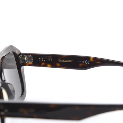 Celine Acetate Sunglasses CL40046U Dark Havana 6 of 7