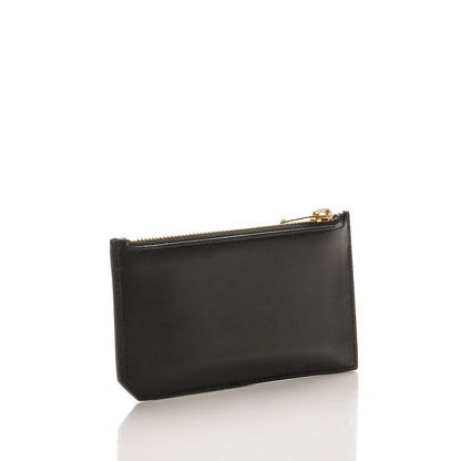 Saint Laurent Calfskin 5 Fragments Zip Pouch Card Holder Black 3 of 7