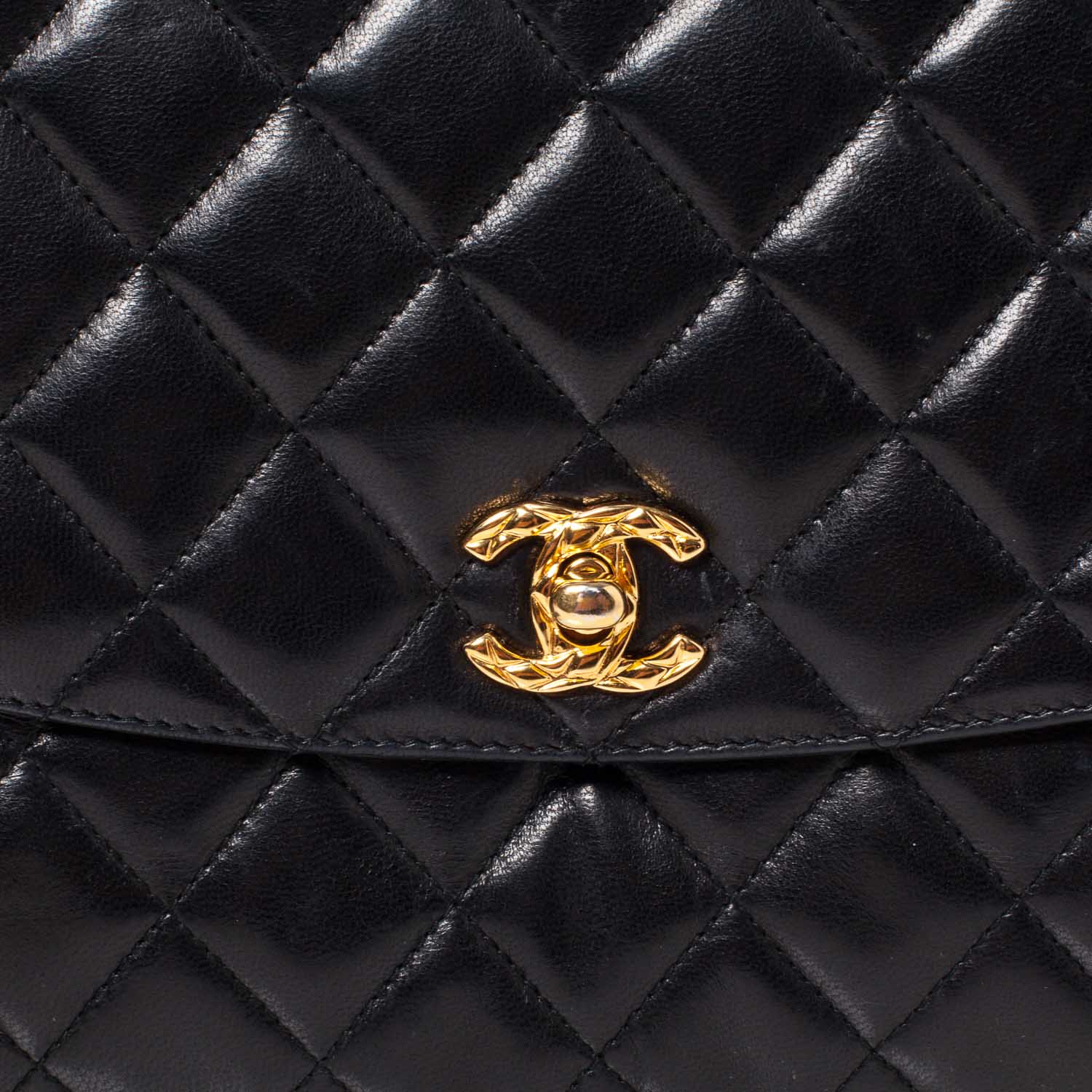 Chanel Lambskin Tassel Camera Case Black 7 of 12