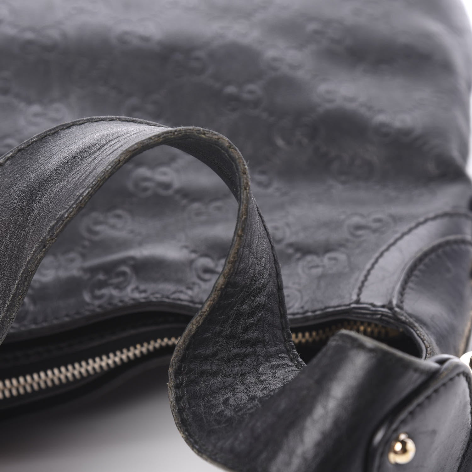 Gucci Guccissima Creole Hobo Chocolate 9 of 10