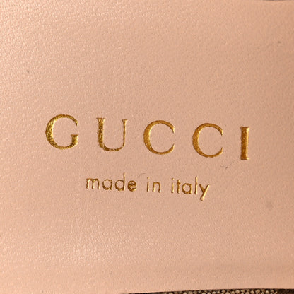 Gucci Monogram Jumbo GG Malaga Kid Womens Princetown Slippers 35 Camel Ebony New Acero Beige 7 of 11