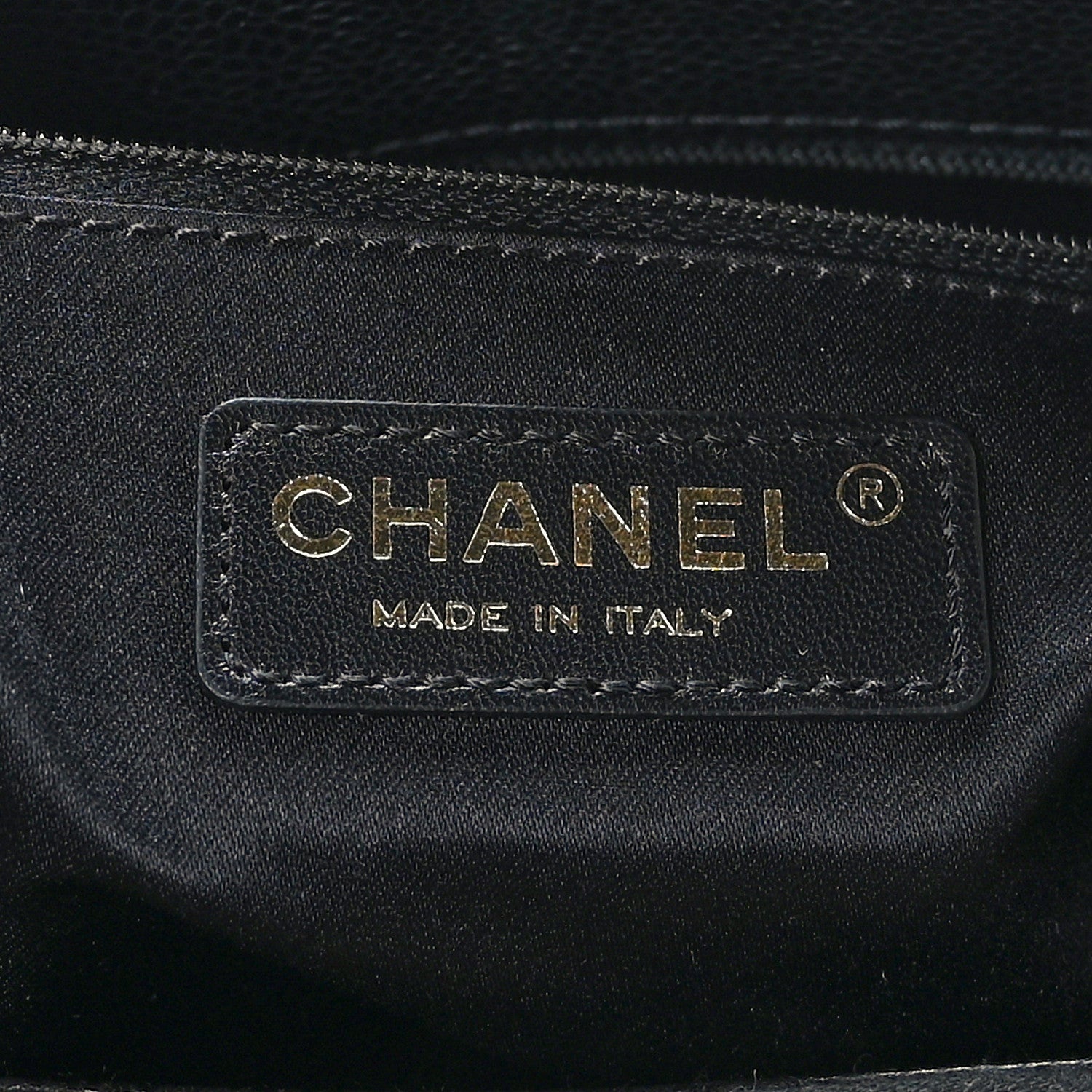 Chanel Caviar Quilted Grand Shopping Tote GST Black 6 of 9