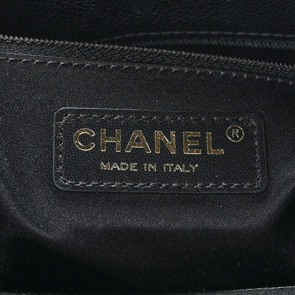 Chanel Caviar Quilted Grand Shopping Tote GST Black 6 of 9