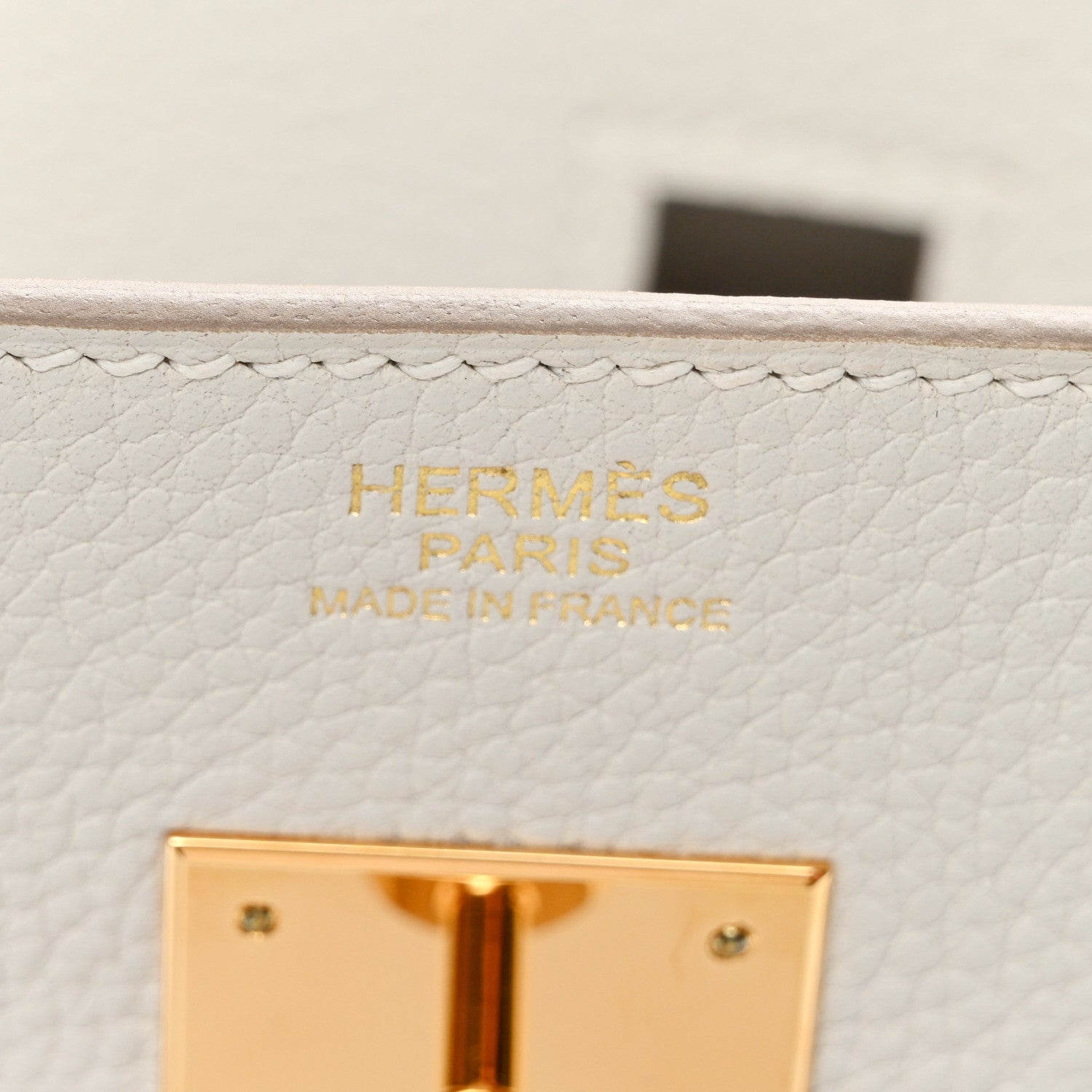 Hermes Togo Birkin 30 Gris Pale 6 of 13