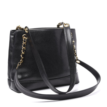 Chanel Lambskin CC Shoulder Bag Black 2 of 13