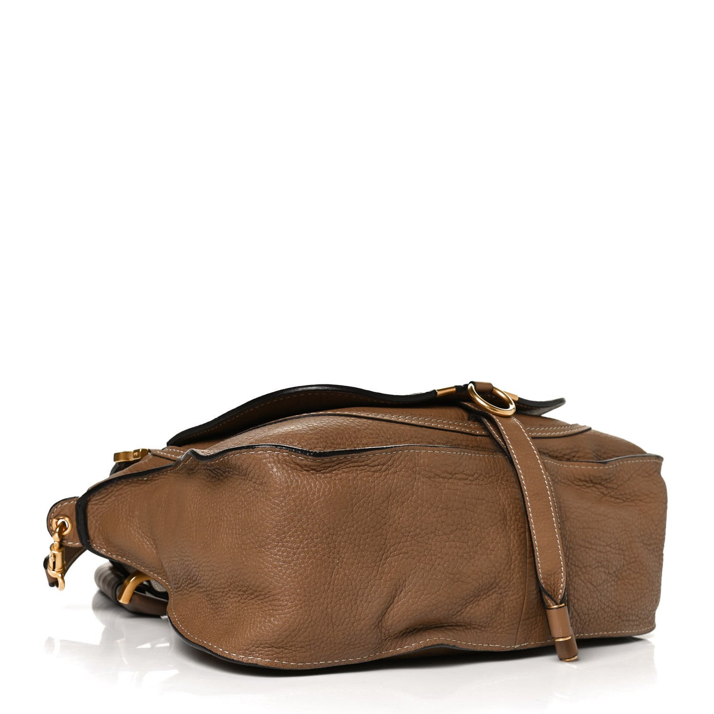 Calfskin Medium Marcie Satchel Nut