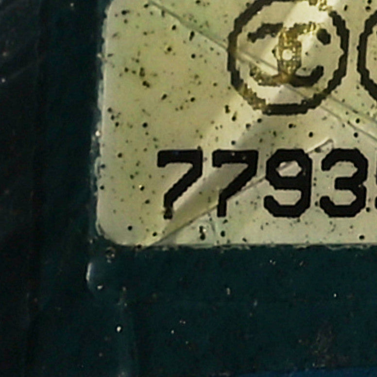 Lambskin Quilted Medium Double Flap Dark Blue