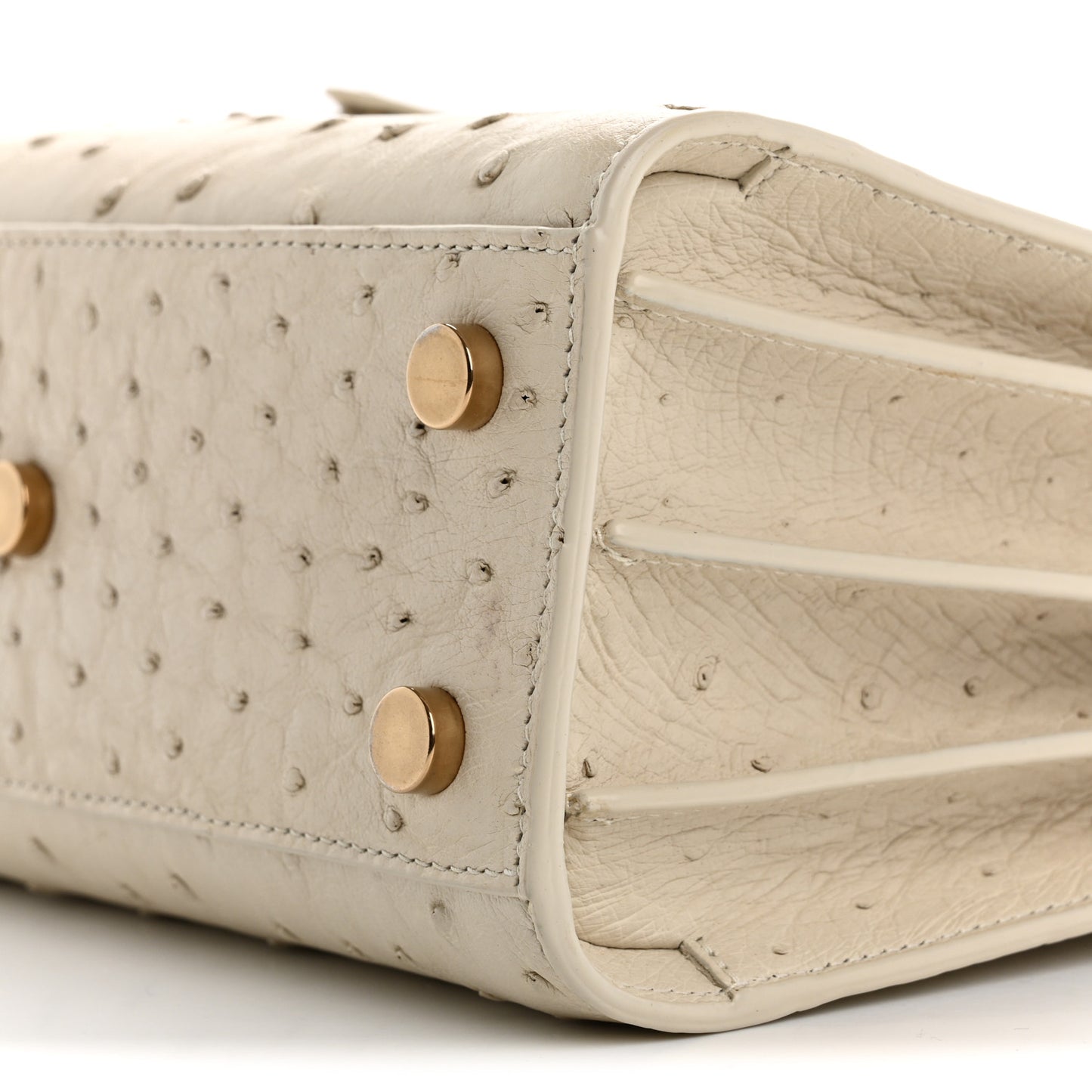 Ostrich Nano Sac De Jour Crema Soft