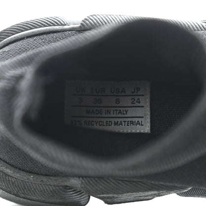 Balenciaga Neoprene Knit Logo Womens Speed Sneakers 36 Black 8 of 11