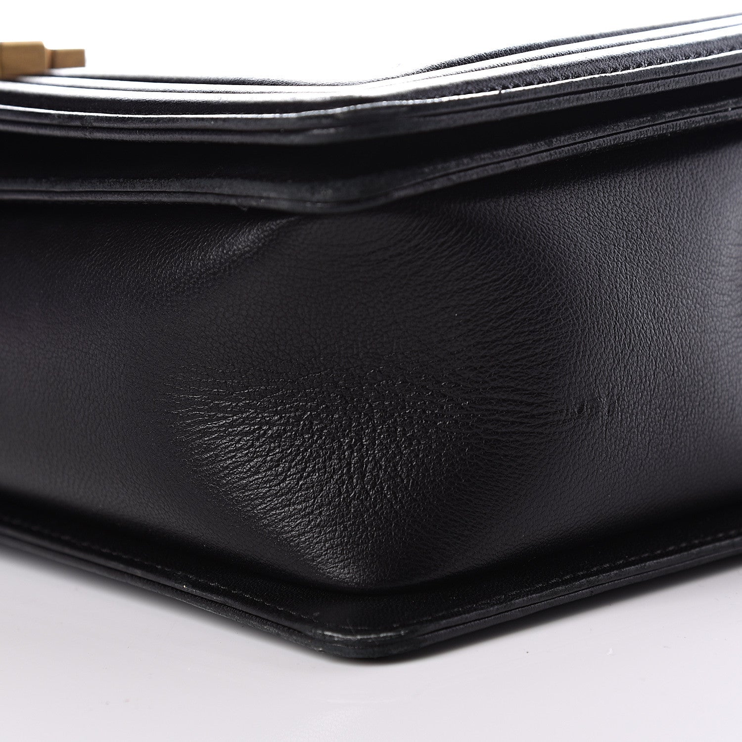 Chanel Lambskin Quilted New Medium Boy Flap Black 13 of 15