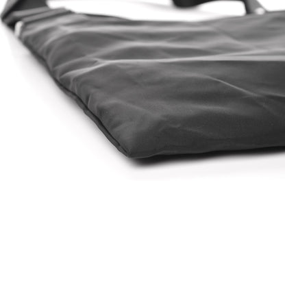 Prada Nylon Flat Messenger Bag Black 8 of 13