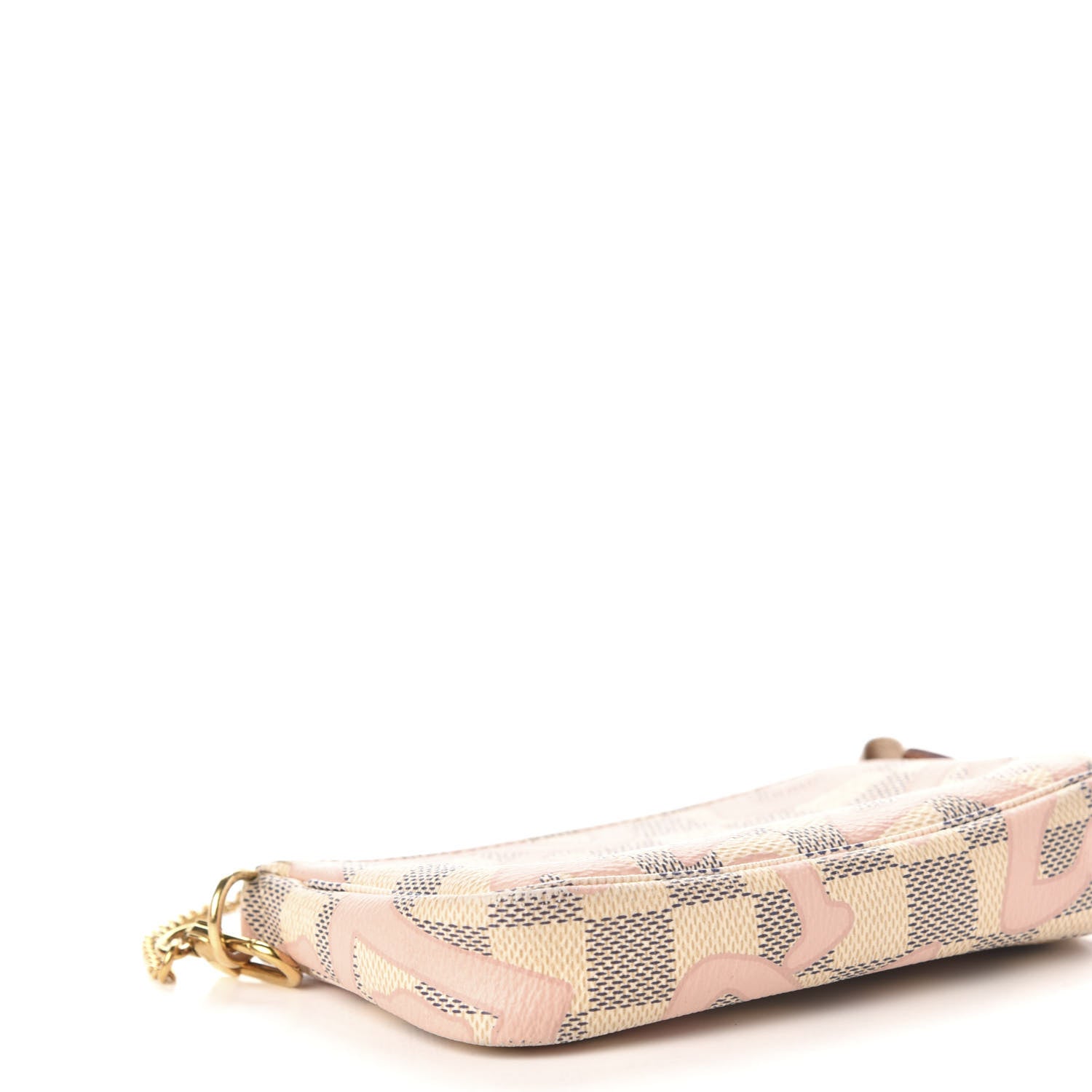 Louis Vuitton Damier Azur Tahitienne Mini Pochette Accessories 7 of 10