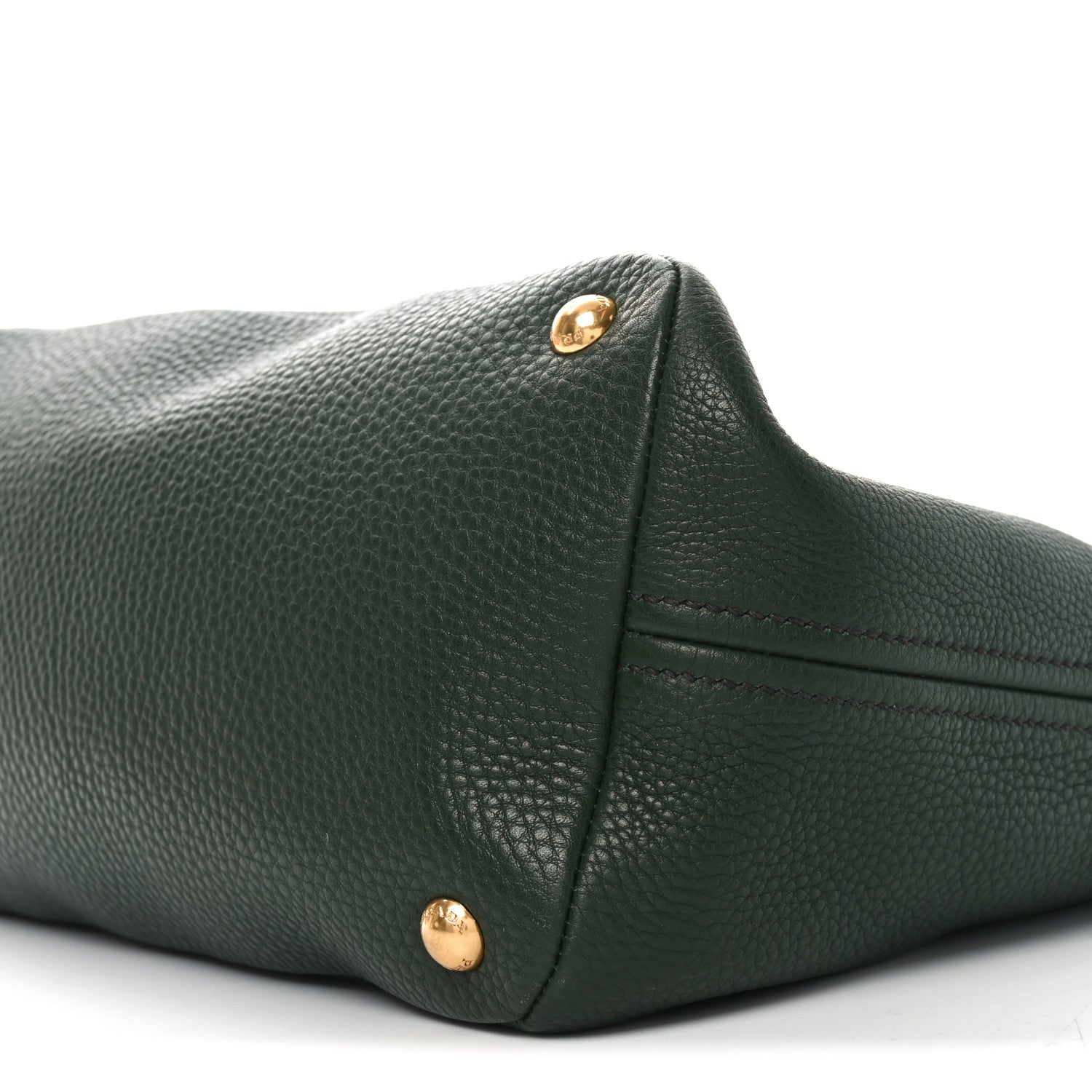 Prada Vitello Daino Shoulder Bag Foresta 9 of 9