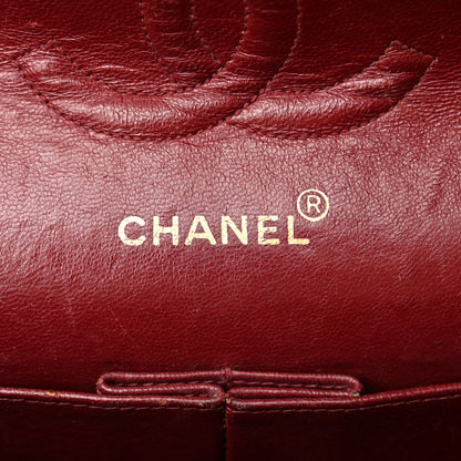 Chanel Lambskin Quilted Medium Double Flap Black 6 of 23