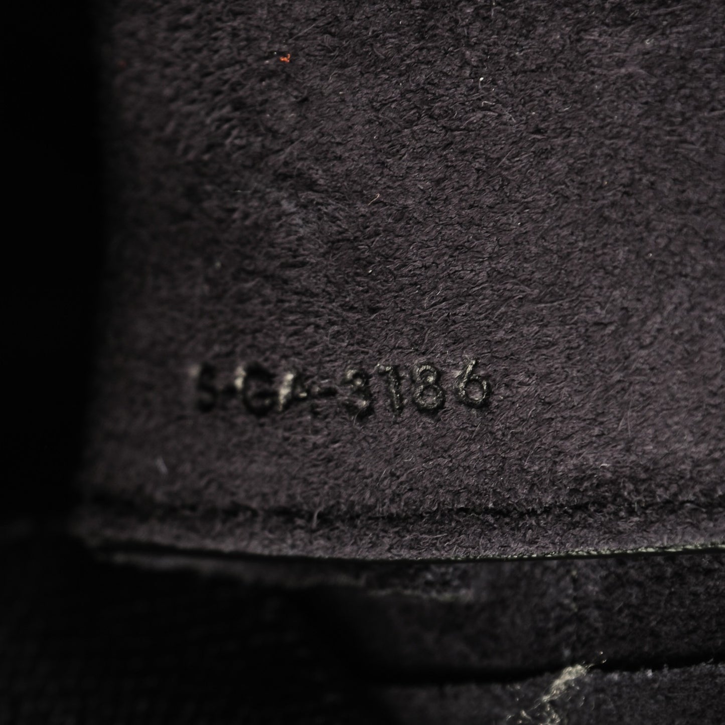 Grained Calfskin Micro Belt Bag Black