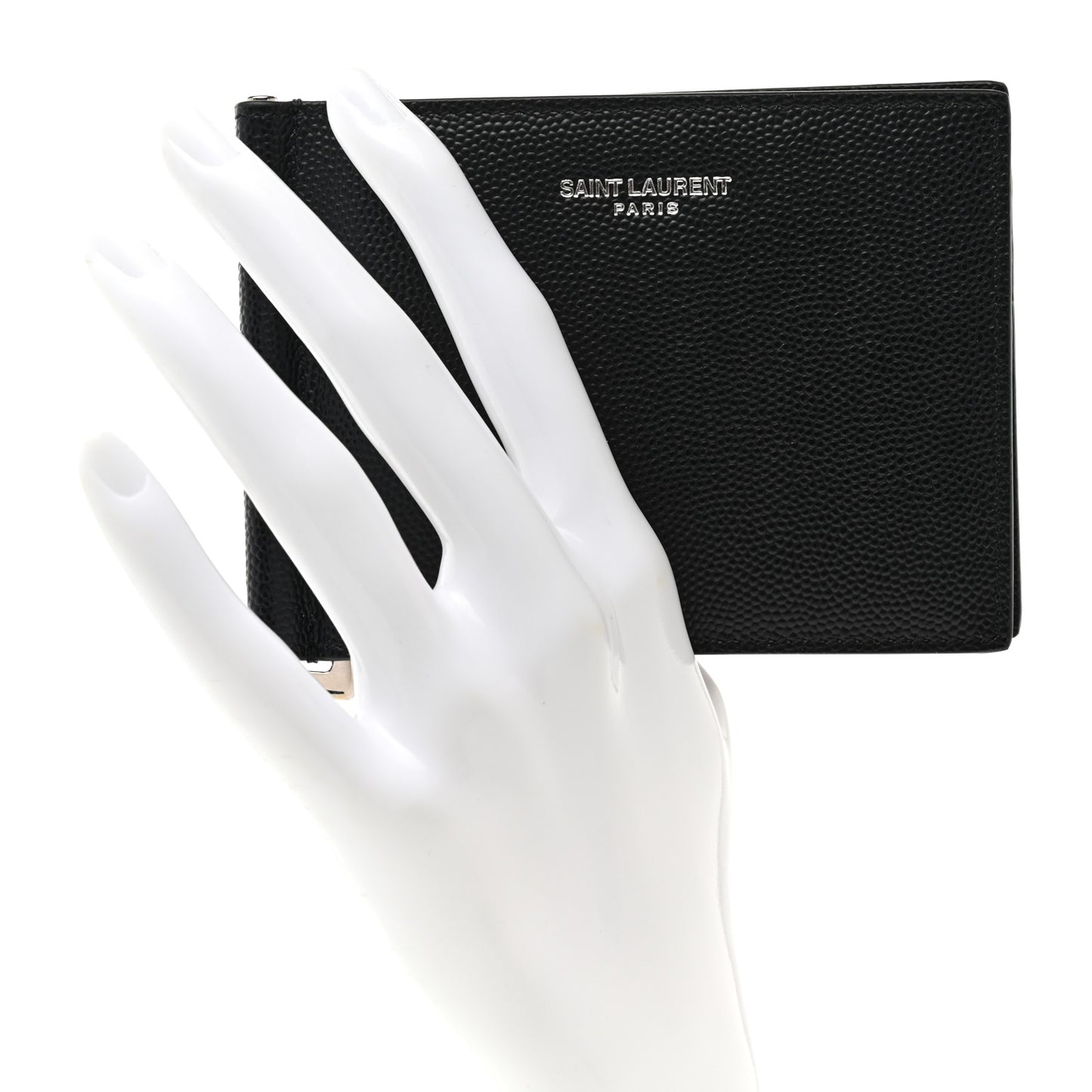 Grain De Poudre Bill Clip Card Case Black
